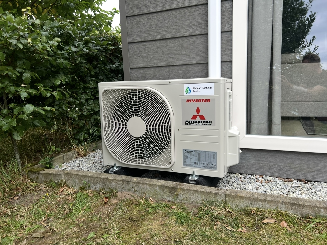 Airco-installatie in chalet in Teuge